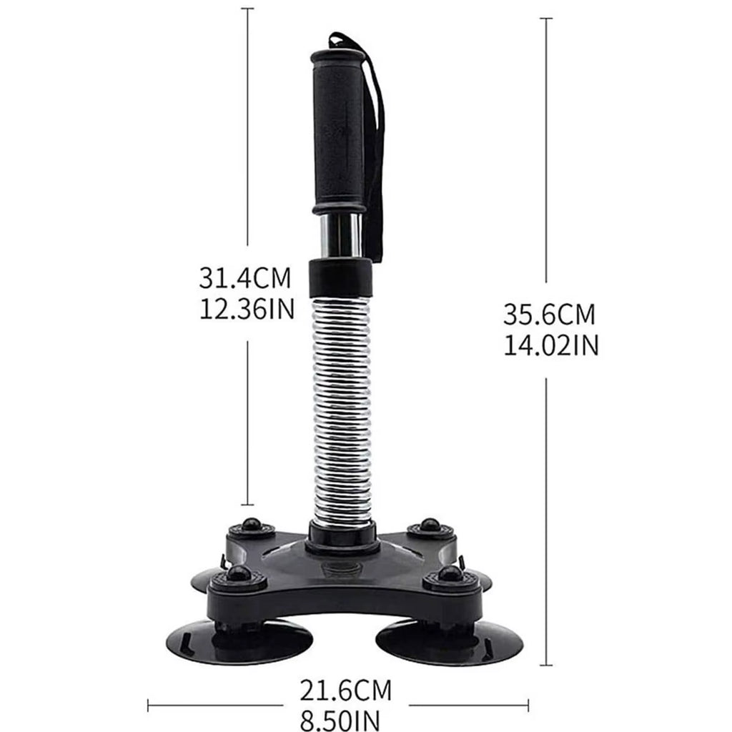 Portable Arm Wrestling Hand Grip Exerciser Wrist Muscle Power Strengthener Spring Forearm Workout Equipment for Home Gym