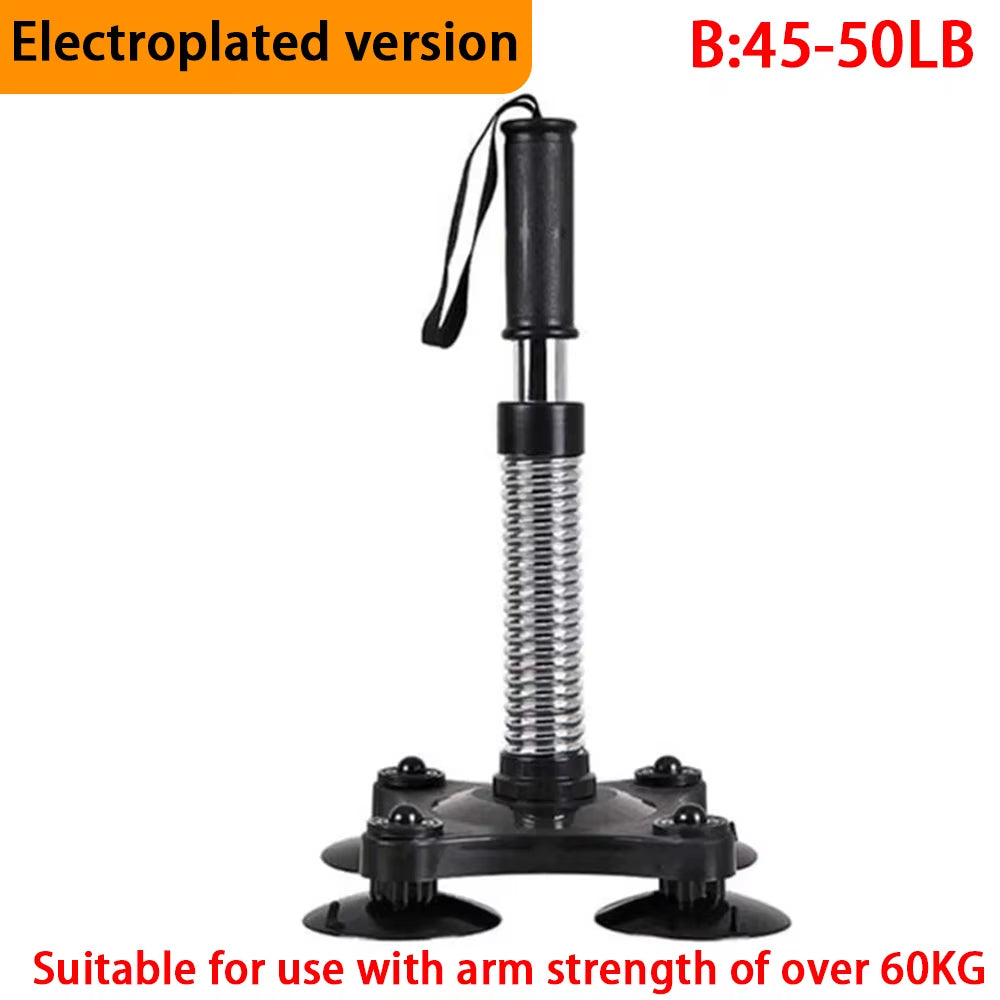 Portable Arm Wrestling Hand Grip Exerciser Wrist Muscle Power Strengthener Spring Forearm Workout Equipment for Home Gym